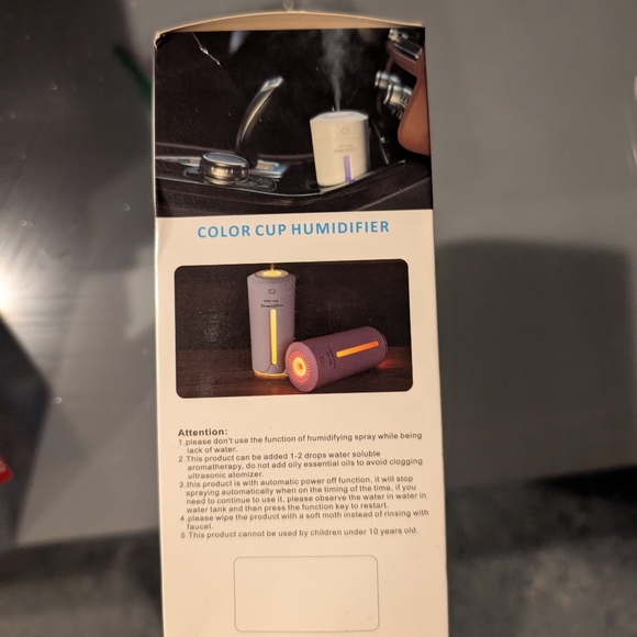 Pink cup humidifier - Picture 4 of 4